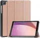 Lenovo Tab M8 Gen 4 Hoes Tri-Fold Book Case met Standaard Roze Goud