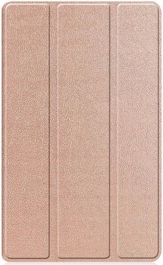 Lenovo Tab M8 Gen 4 Hoes Tri-Fold Book Case met Standaard Roze Goud afbeelding 13