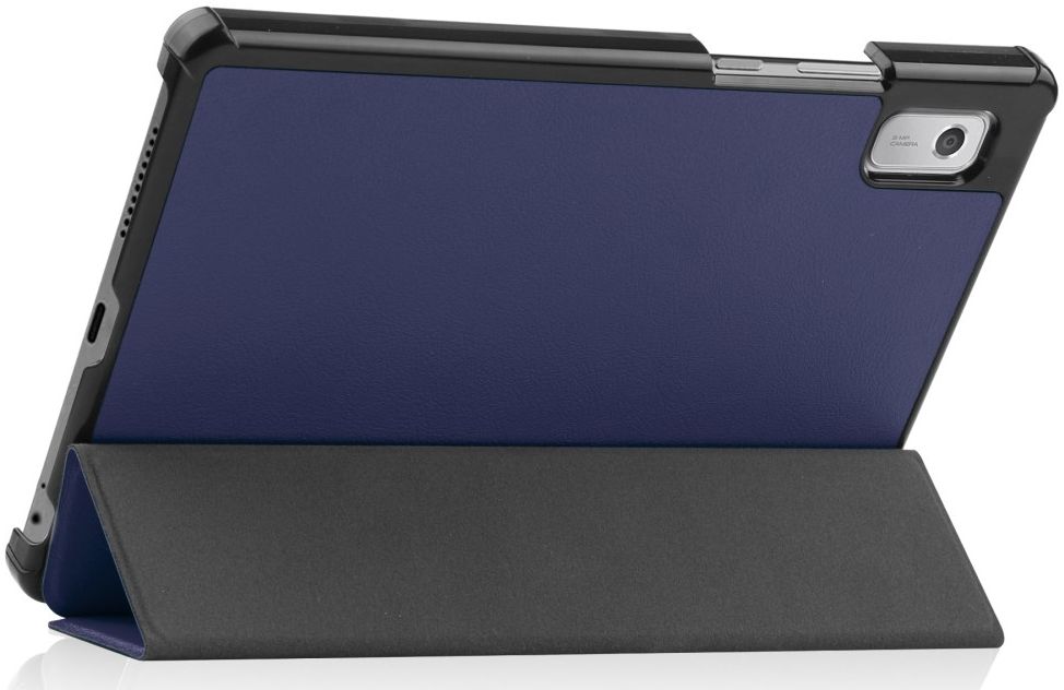 Lenovo Tab M9 Hoes Tri-Fold Book Case met Standaard Blauw afbeelding 12