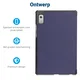 Lenovo Tab M9 Hoes Tri-Fold Book Case met Standaard Blauw afbeelding 3