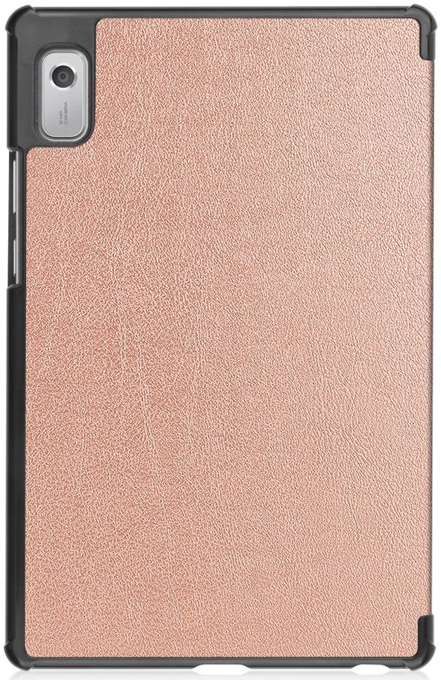 Lenovo Tab M9 Hoes Tri-Fold Book Case met Standaard Roze Goud afbeelding 11
