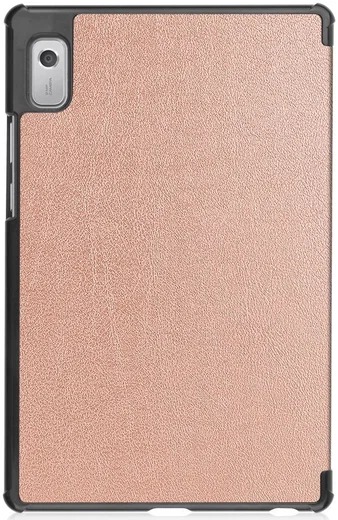 Lenovo Tab M9 Hoes Tri-Fold Book Case met Standaard Roze Goud afbeelding 11
