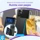 Samsung Galaxy A14 3 in 1 Back Cover Portemonnee Hoesje Zwart afbeelding 5