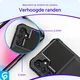 Samsung Galaxy A34 3 in 1 Back Cover Portemonnee Hoesje Zwart afbeelding 4