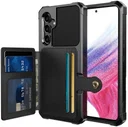 Samsung Galaxy A54 3 in 1 Back Cover Portemonnee Hoesje Zwart