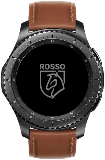 Rosso Deluxe - Universeel Smartwatch/Horloge Bandje 22MM - Echt Leer - Bruin afbeelding 2
