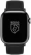 Rosso Deluxe Apple Watch Band - 1-11/SE/Ultra - 49/46/45/44/42MM - Leer - Zwart afbeelding 2