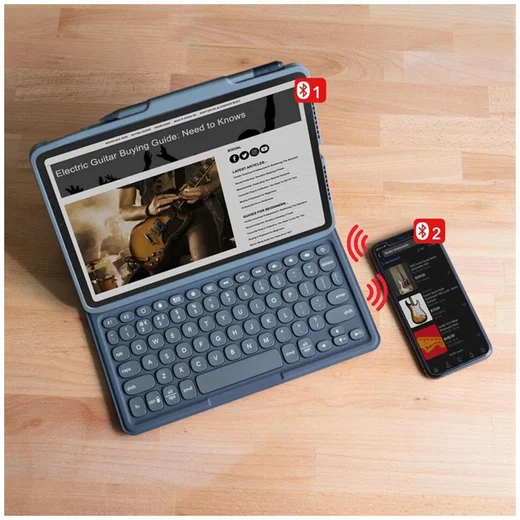 ZAGG Pro Keys iPad Pro 11 (2022/2021/2020) Hoes met Toetsenbord Zwart afbeelding 8