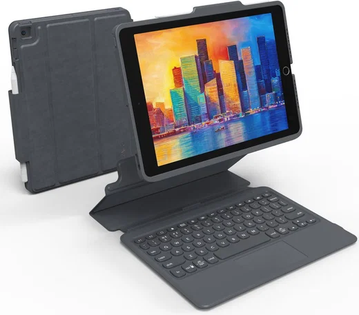 ZAGG Pro Keys Apple iPad 10.2 Toetsenbord Hoes met Trackpad Zwart afbeelding 1
