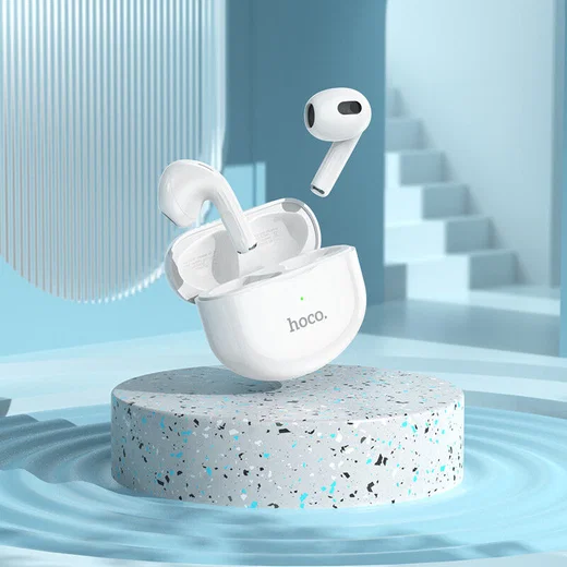 Hoco EW35 Draadloze Bluetooth Oordoppen Wit afbeelding 3