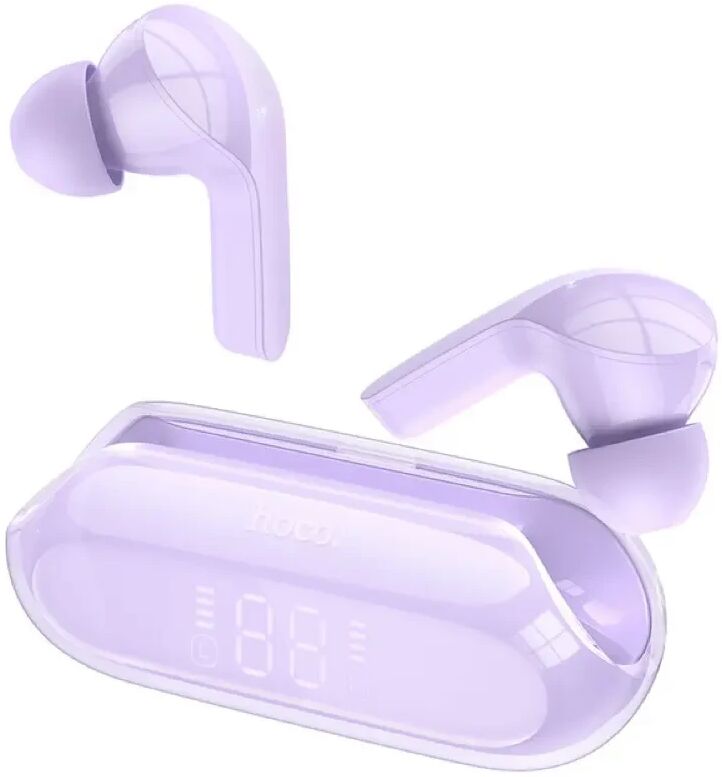 Hoco EW39 Bright Draadloze Bluetooth Oordoppen Paars afbeelding 1