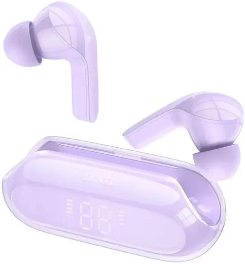 Hoco EW39 Bright Draadloze Bluetooth Oordoppen Paars afbeelding 1
