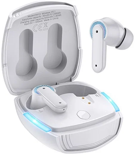 Hoco EW13 Draadloze Bluetooth Gaming Headset Noise Cancelling Grijs afbeelding 3