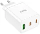 Hoco 35W USB/USB-C Snellader PD + QC 3.0 afbeelding 2