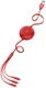 Baseus Golden USB naar Lightning/USB-C/Micro USB Kabel 3.5A 1.2M Rood afbeelding 2