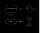 Baseus Storm 1 Wireless Bluetooth Earphones met Noise Cancelling Wit afbeelding 10