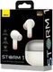 Baseus Storm 1 Wireless Bluetooth Earphones met Noise Cancelling Wit afbeelding 7