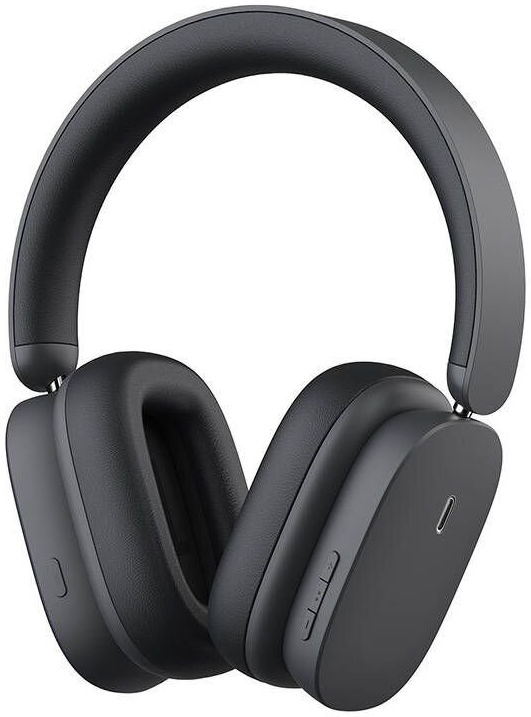Baseus Bowie H1 Noise-Cancelling Draadloze Koptelefoon Grijs afbeelding 9