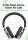Baseus Bowie H1 Noise-Cancelling Draadloze Koptelefoon Grijs afbeelding 7