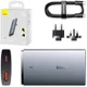 Baseus GaN5 Pro Ultra Compacte Reislader Power Delivery Adapter Grijs afbeelding 7