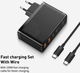 Baseus GaN2 100W Snellader met Power Delivery + 100W USB-C Kabel Zwart afbeelding 9