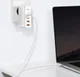 Baseus GaN2 100W USB-AACC Snellader PD + 100W USB-C Kabel Wit afbeelding 5