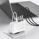 Baseus GaN2 100W USB-AACC Snellader PD + 100W USB-C Kabel Wit afbeelding 6