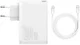 Baseus GaN2 100W USB-AACC Snellader PD + 100W USB-C Kabel Wit afbeelding 1