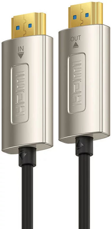 Baseus HD Optic Fiber HDMI naar HDMI 4K@60Hz Kabel 15M Zwart afbeelding 9