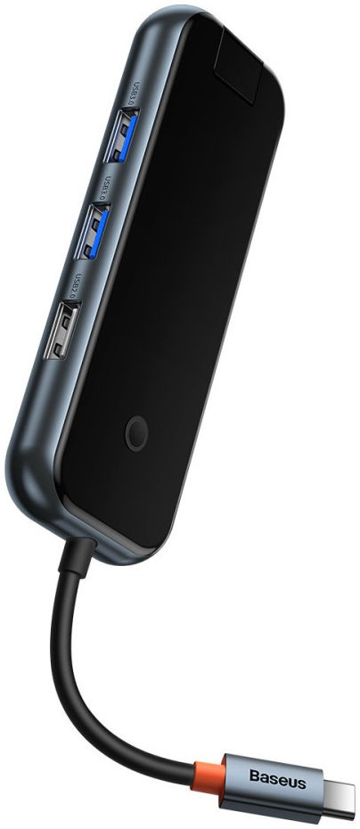 Baseus 8-in-1 USB-C Hub HDMI/USB 3.0/USB 2.0/USB-C PD/RJ45/SD/TF Grijs afbeelding 17