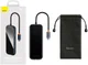 Baseus 8-in-1 USB-C Hub HDMI/USB 3.0/USB 2.0/USB-C PD/RJ45/SD/TF Grijs afbeelding 18
