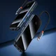 Baseus 8-in-1 USB-C Hub HDMI/USB 3.0/USB 2.0/USB-C PD/RJ45/SD/TF Grijs afbeelding 3