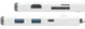 Baseus 5-in-1 Data Hub USB-C naar USB/USB-C/HDMI/Kaartlezer Wit afbeelding 4