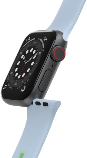 OtterBox Apple Watch Bandje - 1-10/SE - 42/41/40/38MM - Siliconen - Blauw afbeelding 3