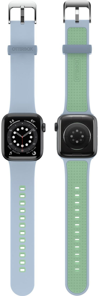 OtterBox Apple Watch Bandje - 1-10/SE - 42/41/40/38MM - Siliconen - Blauw afbeelding 6
