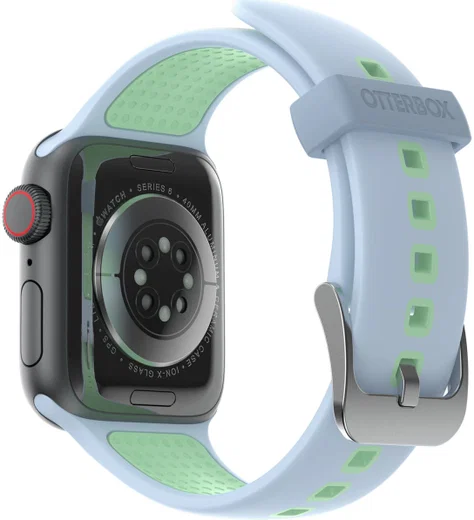 OtterBox Apple Watch Bandje - 1-10/SE - 42/41/40/38MM - Siliconen - Blauw afbeelding 1