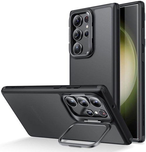 ESR Classic Kickstand Samsung Galaxy S23 Ultra Hoesje Zwart afbeelding 1