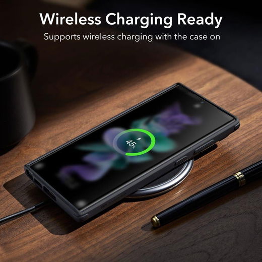 ESR Classic Kickstand Samsung Galaxy S23 Ultra Hoesje Zwart afbeelding 6