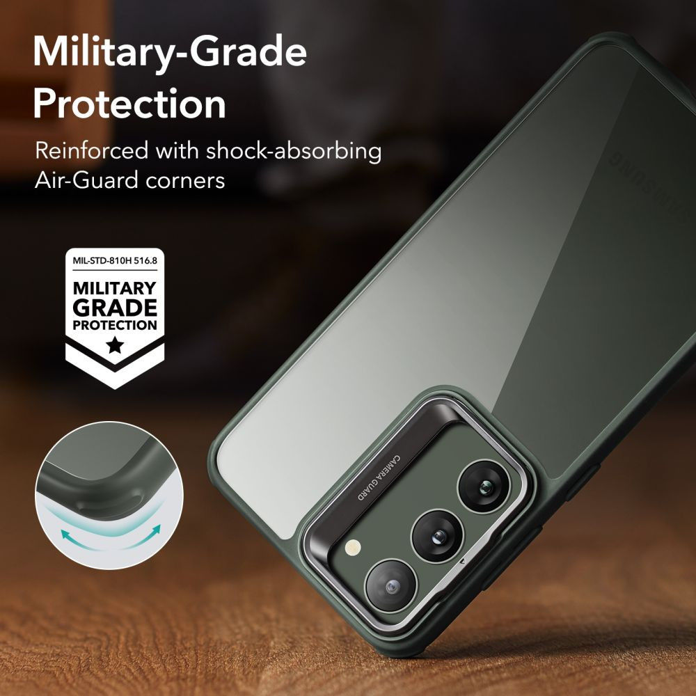 ESR Classic Kickstand Samsung Galaxy S23 Hoesje Transparant Groen afbeelding 3