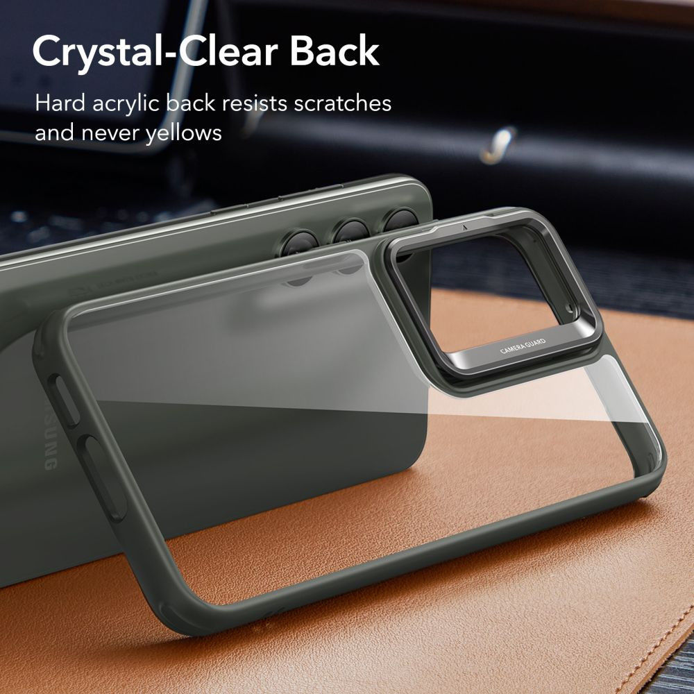ESR Classic Kickstand Samsung Galaxy S23 Hoesje Transparant Groen afbeelding 7
