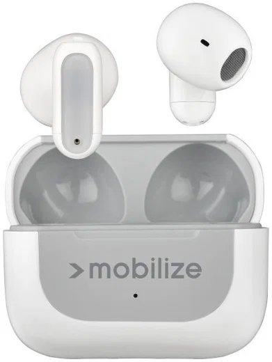 Mobilize In-Ear Wireless Bluetooth Earbuds Draadloze Oordopjes Wit afbeelding 1