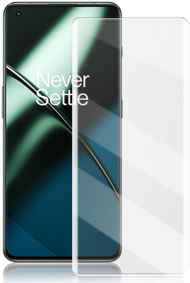 MOCOLO UV Liquid OnePlus 11 Screen Protector 3D Tempered Glass afbeelding 1