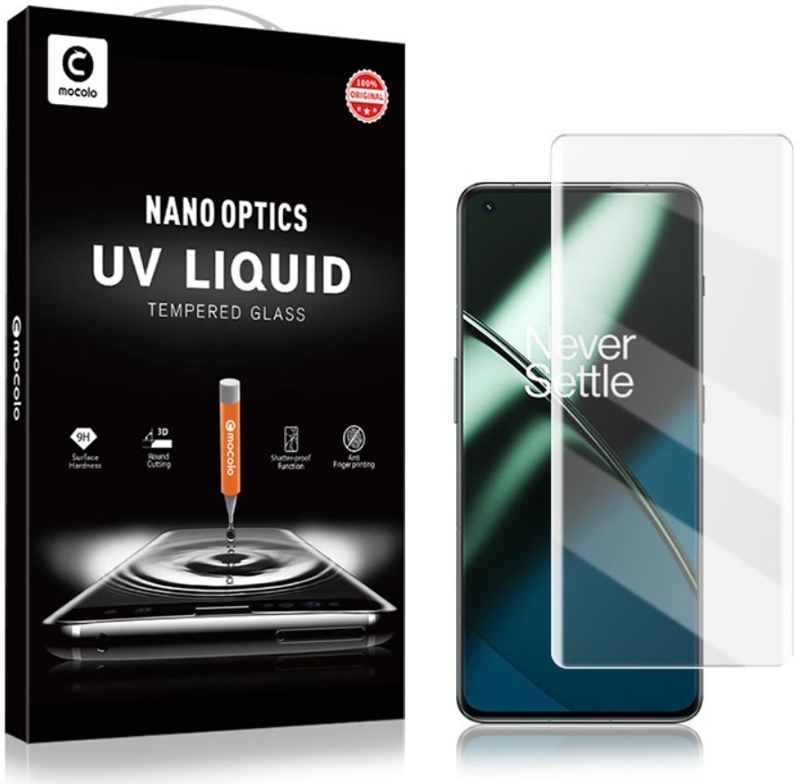 MOCOLO UV Liquid OnePlus 11 Screen Protector 3D Tempered Glass afbeelding 10