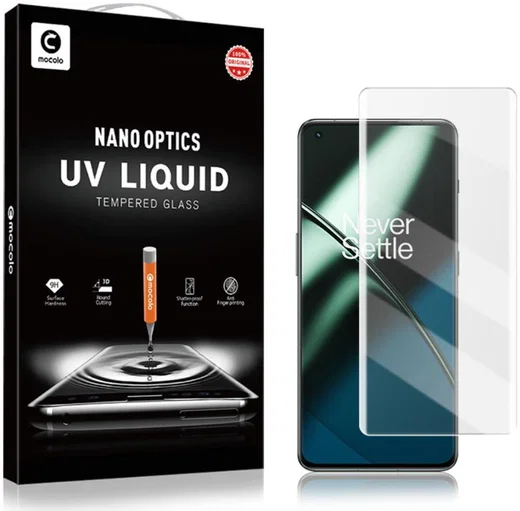 MOCOLO UV Liquid OnePlus 11 Screen Protector 3D Tempered Glass afbeelding 10