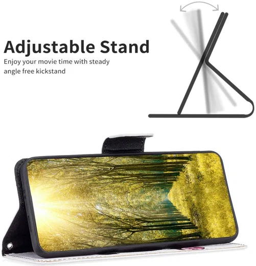 Xiaomi 13 Pro Hoesje Portemonnee Book Case Panda Print afbeelding 4