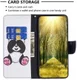 Xiaomi 13 Pro Hoesje Portemonnee Book Case Panda Print afbeelding 3