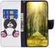 Xiaomi 13 Pro Hoesje Portemonnee Book Case Panda Print afbeelding 2
