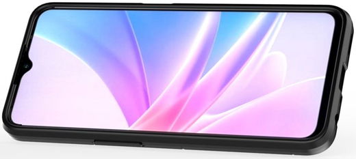 Oppo A58 5G / A78 5G Hoesje met Magnetische Kickstand Ring Zwart afbeelding 3