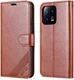 AZNS Xiaomi 13 Pro Hoesje Wallet Book Case Kunstleer Bruin afbeelding 2