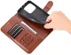 AZNS Xiaomi 13 Pro Hoesje Wallet Book Case Kunstleer Bruin afbeelding 5